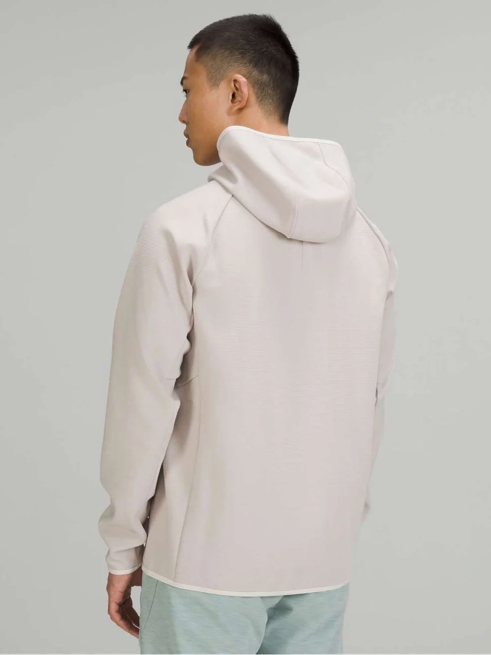 Men’s Lululemon GridLiner Fleece Hoodie | Size M Heathered Dove Grey - Picture 2 of 9